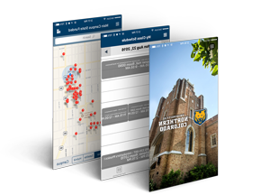 UNC Mobile App screenshots